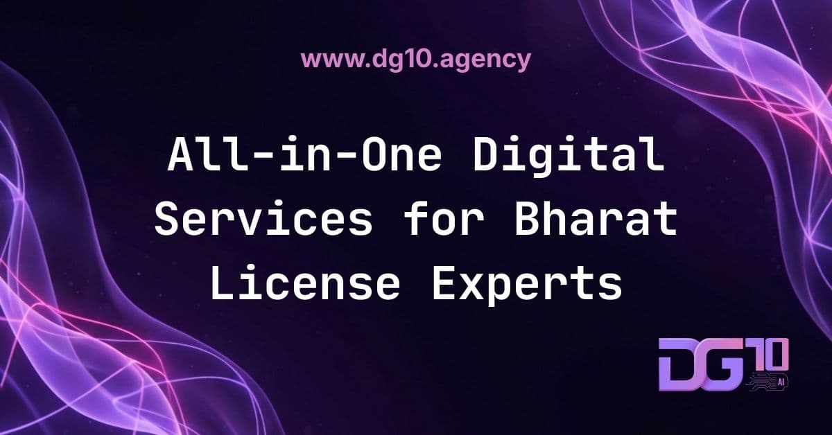 All-in-One Digital Services for Bharat License Experts 