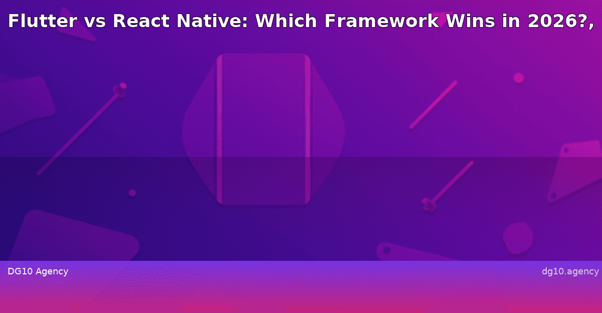 Flutter vs React Native: Which Framework Wins in 2026?